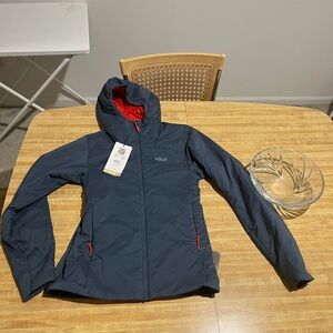 Rab Xenair Alpine Light Jacket women’s Orion blue size XS